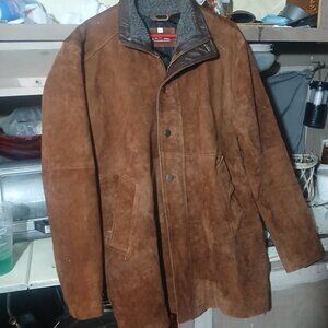 Leather/ suede longmire sheriff coat